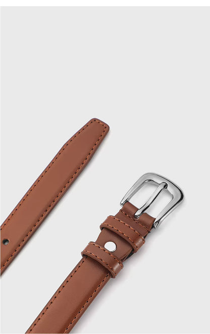 Cinto Feminino Marrom Clássico – Ajustável, Elegante e Versátil